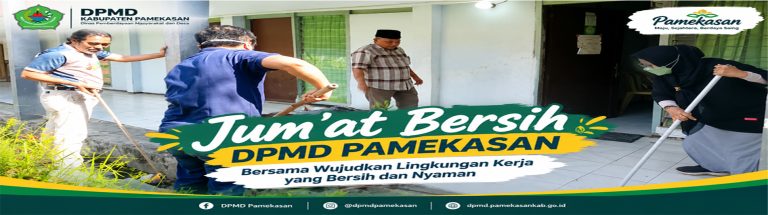Gelar Jum’at Bersih, Wujudkan Lingkungan Kerja yang Bersih dan Nyaman